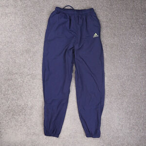 Vintage Adidas Medium Blue Elastic Drawstring Jogging Sweatpants